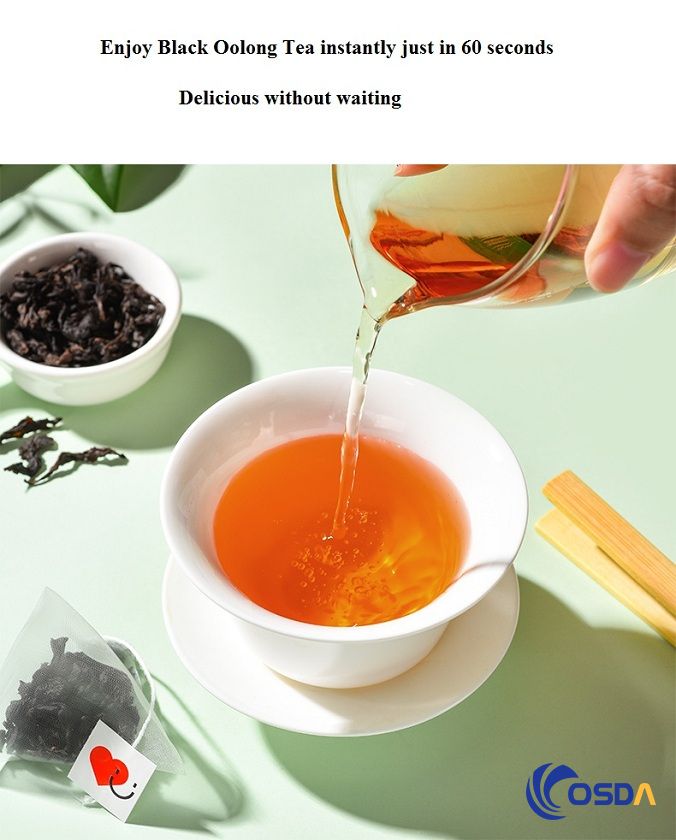 Instantly drink Oolong tea