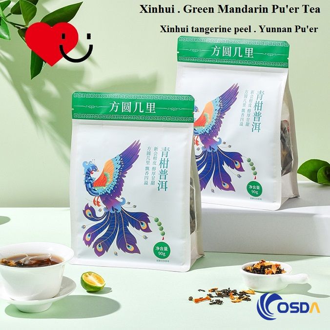 Green Mandarin Pu'er Tea