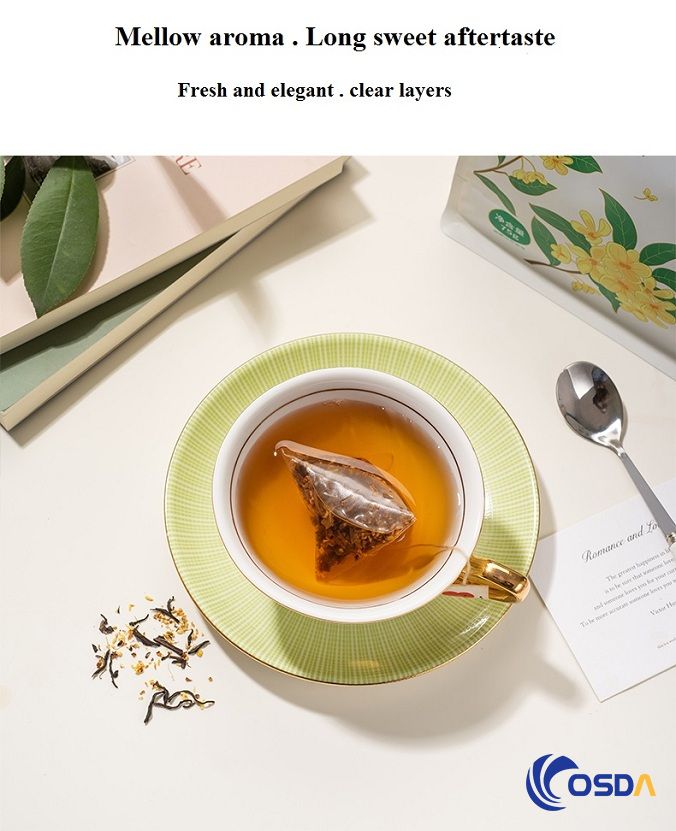 clear layer tea soup