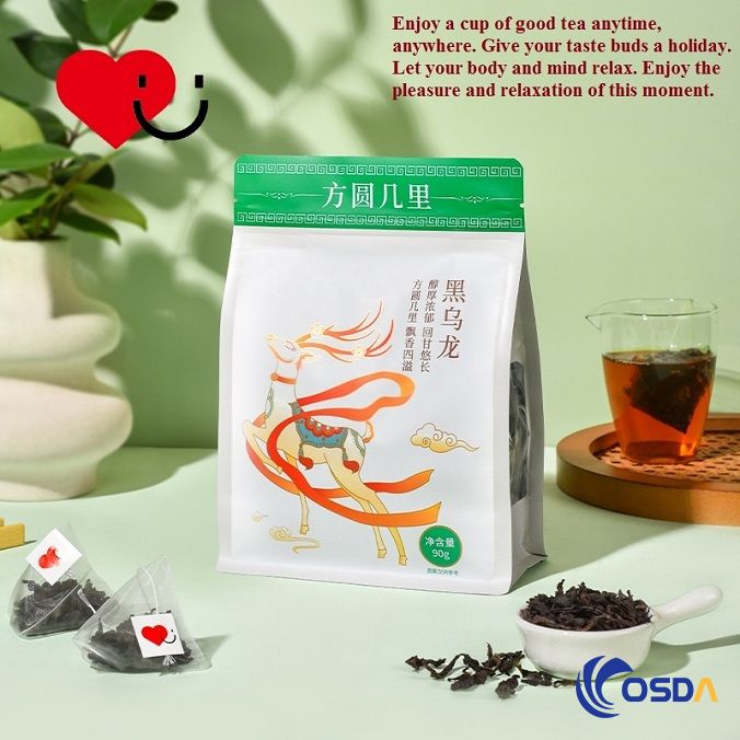 enjoy black oolong tea