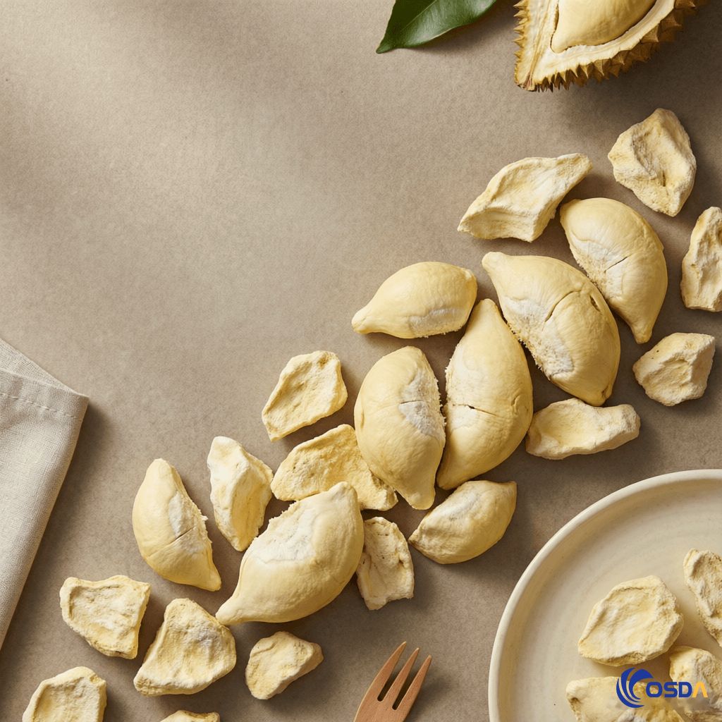 freeze dried durian snack