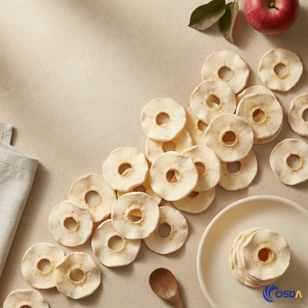 freeze dried apple pieces