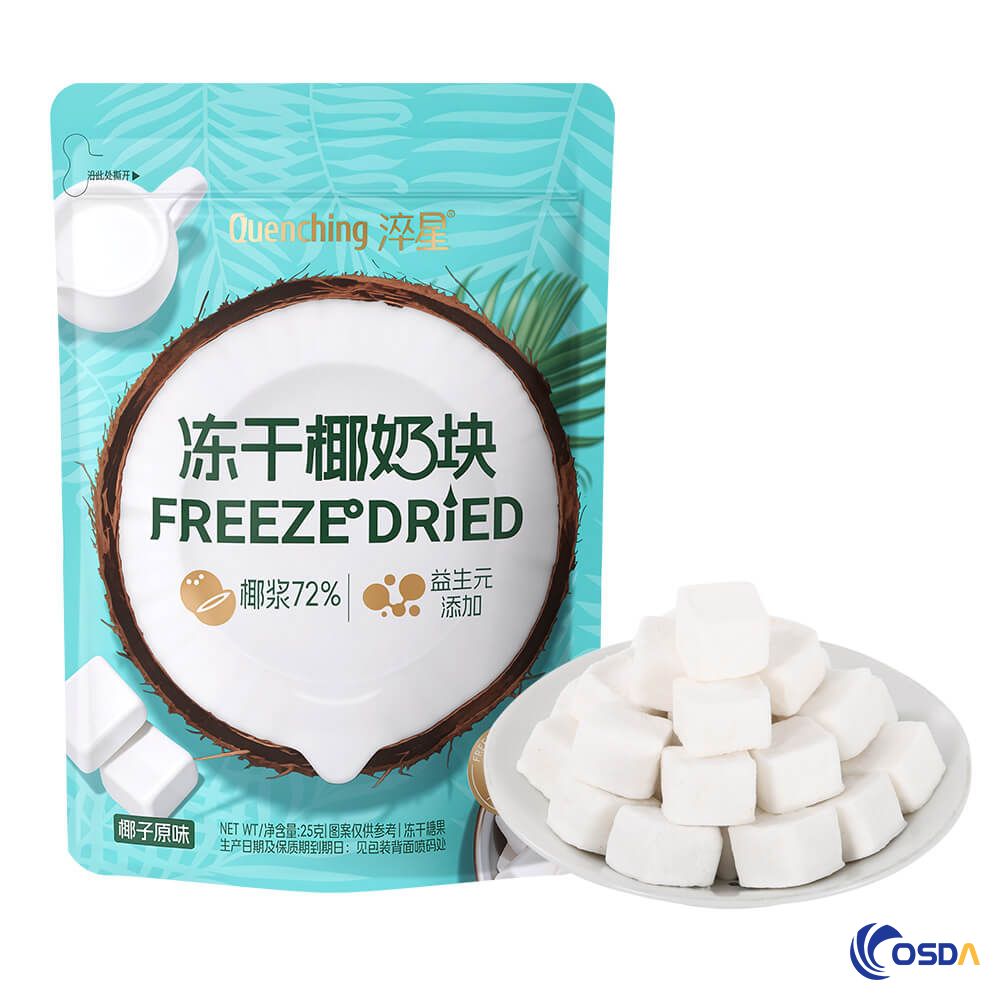 freeze dried coconut snack