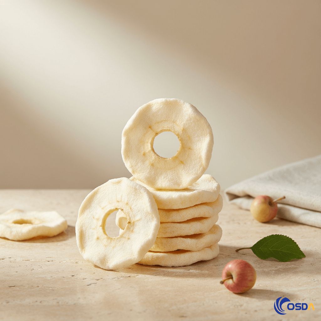 freeze dried apple fruit