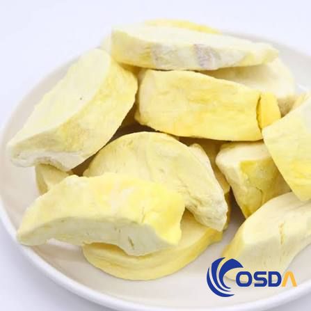 freeze dried durian chunks