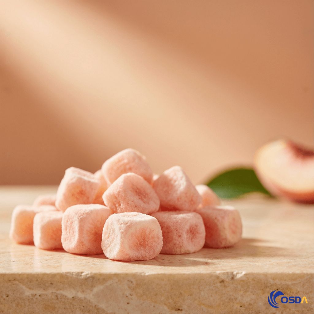 freeze-dried peaches