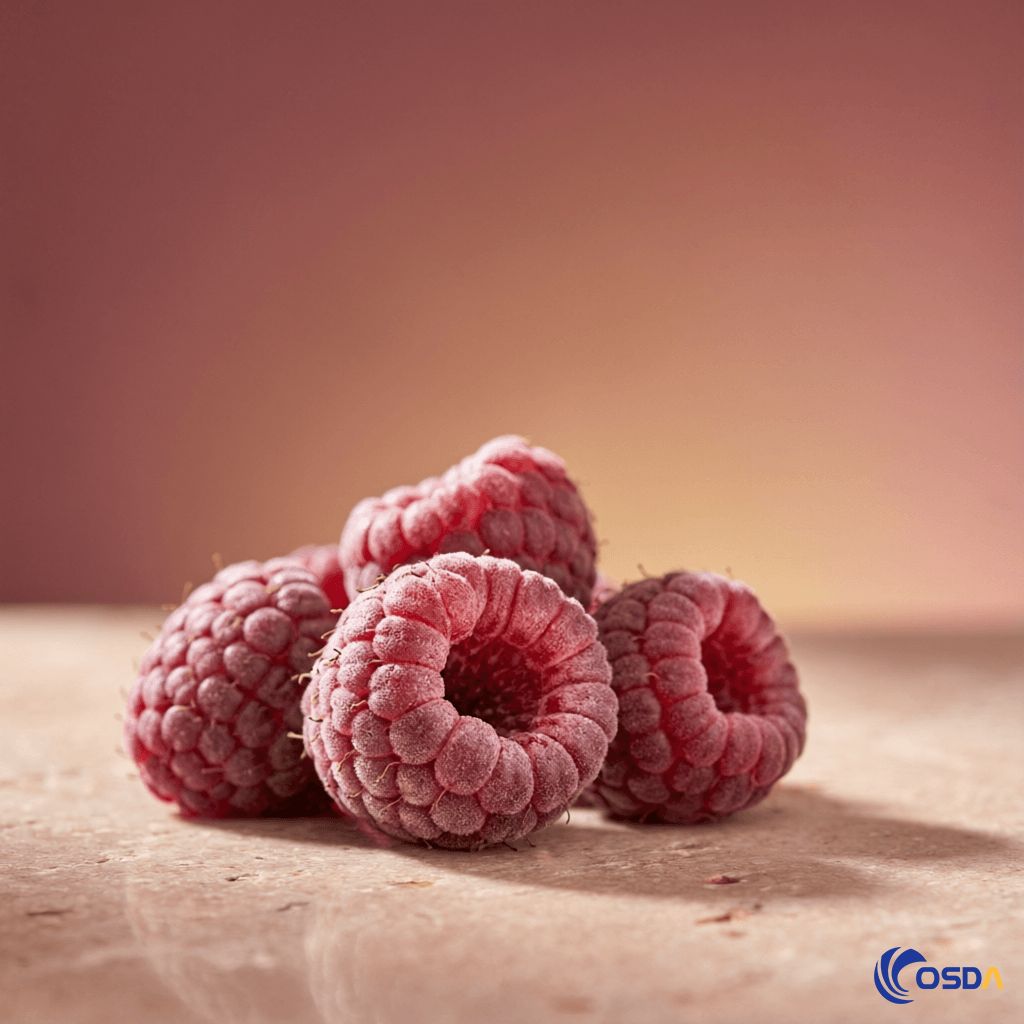 freeze dried raspberry pieces