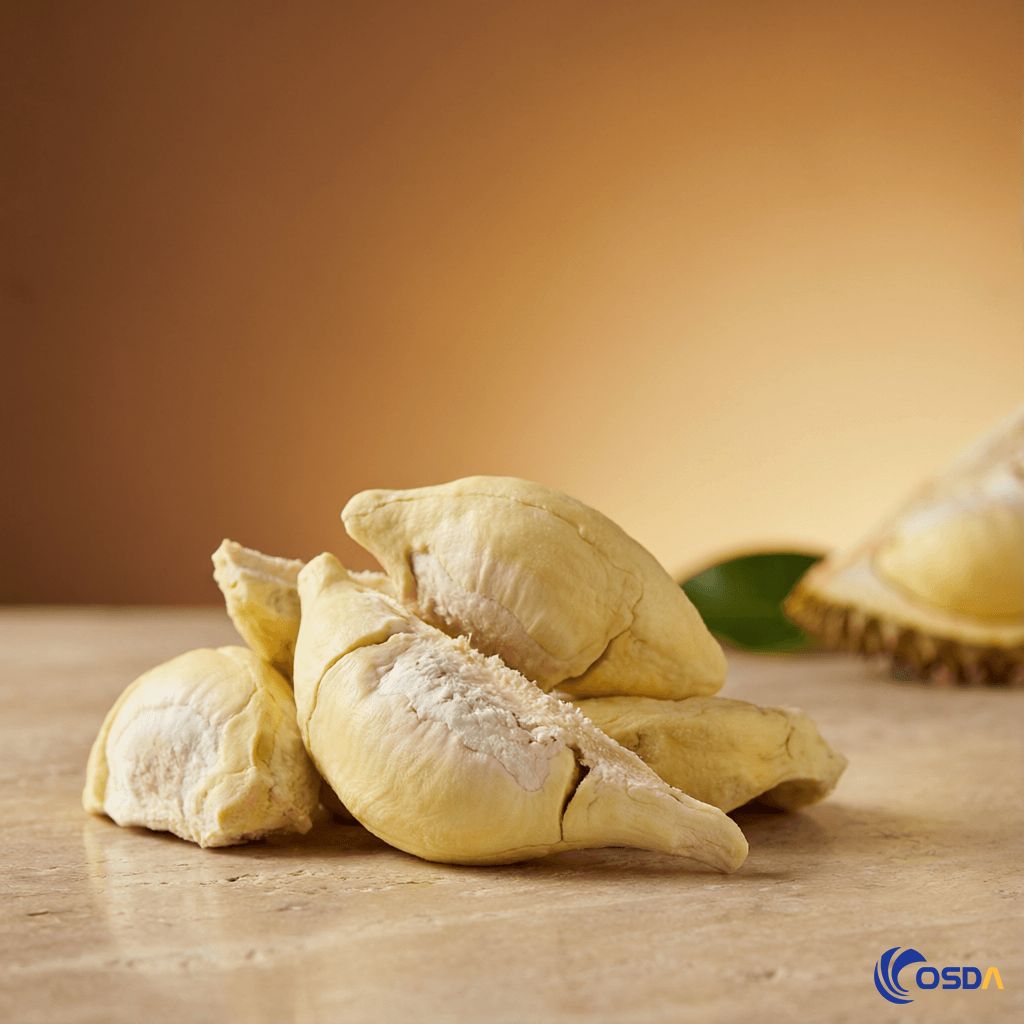 freeze dried durian pieces